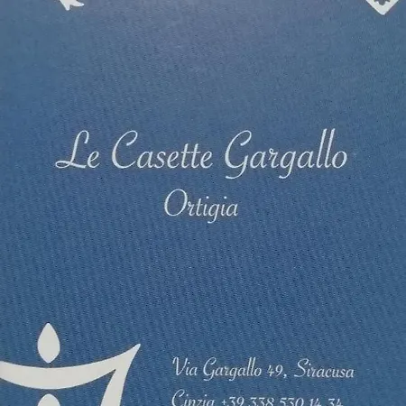 Le Casette Gargallo 1 - Ortigia * Syrakusa